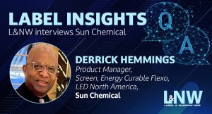 Sun Chemical innovates to meet newest curing trends